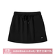 PSO Brand【商場(chǎng)同款】休閑運動(dòng)褲裙女可愛(ài)小狗風(fēng)衣料高腰短裙a字半身裙 墨黑色 Black S