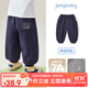 JELLYBABY[7A抗菌]兒童褲子秋季寶寶2025新款長(zhǎng)褲男童運(yùn)動(dòng)褲女童休閑褲洋氣 寶藍(lán) 120
