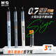 晨光（M&G）文具 直液式走珠筆速干簽字筆0.7子彈頭大筆畫(huà)中性筆 學(xué)生商務(wù)水筆辦公用品黑色3支 M1720開(kāi)學(xué)季