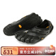 Vibram五指鞋男 赤足室內運動(dòng)訓練鞋跑步舉重硬拉深蹲健身鞋透氣網(wǎng)面橡膠底鞋EL-X 黑色 42