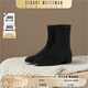 STUART WEITZMAN/SW ODETTA 秋冬經(jīng)典粗方跟短靴女鞋靴子圓頭瘦瘦靴奢侈