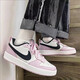 耐克NIKE女鞋板鞋 2025秋冬新款運動(dòng)鞋潮流輕便小白鞋耐磨透氣休閑鞋 黑白粉/Court Low 40
