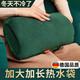 JCZS德國品牌加大加長(cháng)電熱水袋充電款暖手抱枕防爆熱敷專(zhuān)用頸椎理療老 加長(cháng)絨面綠