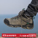 悍途（HUMTTO）減震舒適登山鞋戶(hù)外防滑耐磨徒步鞋秋冬新款戶(hù)外防撞旅游爬山鞋 卡其常規-男（偏小一碼） 43