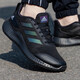 阿迪達斯 （adidas）男鞋跑步鞋 2025秋冬新款運動(dòng)鞋緩震耐磨暖風(fēng)保暖輕便鞋子男 小椰子/反光設計/黑色 43