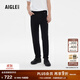 AIGLE艾高春夏男士時(shí)尚戶(hù)外休閑直筒版型長(cháng)褲牛仔褲 黑色 AD451 42(175/84A)