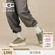UGG秋季新款男女同款舒適輕便厚底系帶運動(dòng)休閑鞋1170910 MBF | 苔綠色/磨砂白色 42