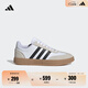 adidas「T頭鞋」GRADAS休閑網(wǎng)球文化板鞋男女阿迪達斯官方輕運動(dòng) 白色/卡其色/黑色 36.5