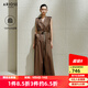 艾諾絲雅詩(shī)【商場(chǎng)同款】2025夏季新品美拉德長(cháng)絨棉連體褲氣質(zhì)闊腿褲40539155 咖色 S
