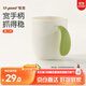 世喜敞口杯喝水喝奶 兒童漱口杯子寶寶刷牙杯 一杯三用