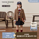 Teenie WeenieKids小熊童裝25年新款男女童學(xué)院風(fēng)西裝夾克外套 米色 150 cm