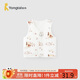 童泰（TONGTAI）嬰兒馬甲秋冬寶寶夾棉衣服兒童外出上衣TS43J191-DS棕色80cm