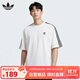 阿迪達斯 （adidas）男女 三葉草系列 3 STRIPE TEE 短袖 IZ2474 L