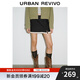 UR2025秋季新款女丹寧回潮波點(diǎn)棉質(zhì)超短款牛仔半裙UYL850134 黑色印花 (有內襯) M