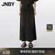 JNBY/江南布衣25夏半身裙萊賽爾牛仔柔軟A型簡(jiǎn)約通勤休閑5P4D14410 998/牛仔深灰 S