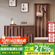 印青春全實(shí)木鞋柜北美黑胡桃木鞋柜門(mén)口入戶(hù)柜鞋柜門(mén)口多用置物架組合柜 黑胡桃木四門(mén)鞋柜160*35*110cm 帶輔材