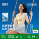 森馬（Semir）陳都靈|商場(chǎng)同款涼感防曬衣女短款修身外套2025夏新款薄外套戶(hù)外 奶白10534 M