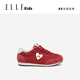 ELLE KIDS法國正品童鞋春秋新款男童軟底跑步鞋女童戶(hù)外休閑鞋兒童運動(dòng)鞋 紅色 37 內長(cháng)23.3/腳長(cháng)22.3-22.6