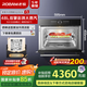 老板（Robam）【雙擎大蒸汽】SQ282A 嵌入式蒸箱 48L家用多功能 1℃控溫 澎湃大蒸汽高端電蒸箱10大模式國家補貼
