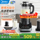 美的破壁機(jī) 豆?jié){機(jī)全自動(dòng)免煮 1.75升3-4-5-6人大容量 帶雙層研磨杯 一鍵高溫清洗 一機(jī)雙杯 | MJ-CBL1096