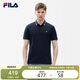 FILA 斐樂(lè )官方男子短袖POLO2025夏季時(shí)尚休閑短袖透氣舒適T恤