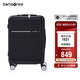 新秀麗（Samsonite）行李箱20英寸拉桿箱智選商務(wù)旅行箱前開(kāi)口密碼登機箱黑色TD8