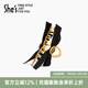 She's茜子凡爾賽之夢(mèng)復古蝴蝶結鯊魚(yú)夾八字抓夾高級感發(fā)夾生日禮物女 黑色G0
