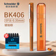 施耐德（Schneider）BK406學(xué)生鋼筆 透明可視三四年級練字墨水筆可替換墨囊兒童用EF尖 開(kāi)學(xué)必備用品 【帶筆盒】琥珀棕
