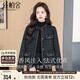 絲柏舍小香風(fēng)外套2025秋裝新款女裝圓領(lǐng)亮絲長(cháng)袖粗花呢上衣