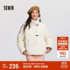 森馬（Semir）森馬羽絨服女新中式仿兔毛領(lǐng)短款保暖外套24冬新款109724113017