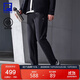 FILA 斐樂官方男士針織長褲2025冬季健身運(yùn)動(dòng)簡約基礎(chǔ)直筒褲
