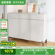 全友家居 現代極簡(jiǎn)風(fēng)家具鞋柜家用靠墻大容量?jì)ξ锸占{柜入戶(hù)玄關(guān)柜子