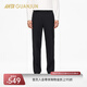 安踏冠軍全天候系列 CORDURA防潑水休閑通勤休閑長(cháng)褲男152530523 基礎黑-1 XL (男180)