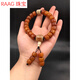 RAAG西藏老牦牛骨手串潤黃蜜蠟色單圈手串佛珠念珠手串吊墜 12mm