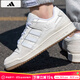 阿迪達斯 （adidas）三葉草男鞋 2025秋季新款低幫潮流運動(dòng)鞋防滑休閑板鞋子男 FORUM LOW/白色/新到貨 40.5