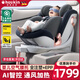Heekin探索者-德國兒童安全座椅0-12歲汽車(chē)用寶寶360度可旋轉i-Size認證 探索者-月牙灰【升級智能版】