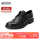 ECCO愛步商務皮鞋男 男士圓頭德比鞋男鞋正裝皮鞋 都市倫敦525604 41