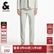 杰克·瓊斯（JACK&JONES）秋季時(shí)尚百搭松緊腰頭兩側插袋雙側臀兜休閑褲長(cháng)褲男裝225214004 C40風(fēng)暴灰 常規 30 170