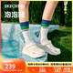 斯凱奇（SKECHERS）洞洞鞋女士秋季泡泡鞋厚底外穿包頭軟底涼拖鞋百搭輕便沙灘鞋