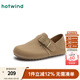 熱風(fēng)（Hotwind）【商場同款】女鞋通勤勃肯鞋2025年春秋新款慵懶百搭松果鞋半拖鞋 09灰色(可踩腳款)H15W25106 38