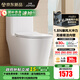 九牧（JOMOO） 馬桶家用雙旋暴風(fēng)勁沖坐便器一級水效大管徑暢排抗菌馬桶 PP蓋板-抗菌1.8N暴風(fēng)沖11383KB 305坑距【290-390以?xún)冗x擇】