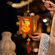 新玥中秋節燈籠2025新款幼兒園木質(zhì)花燈兒童古風(fēng)手工diy材料制作裝飾