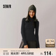 森馬（Semir）毛衣女冬季舒適緊身半高領(lǐng)正肩純色羊毛衫顯瘦打底衫101724107003