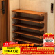 木雙福鞋架簡(jiǎn)易家用門(mén)口多層入戶(hù)鞋柜客廳小型宿舍收納置物架