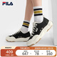 FILA 斐樂(lè )官方男鞋帆布鞋2025秋季漢堡鞋透氣休閑鞋運動(dòng)鞋