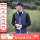 PGM 高爾夫服裝 男裝馬甲 秋冬保暖背心 防風(fēng)外套 吸光發(fā)熱面料 YF164-藏青色【加絨內里】 XL
