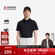 勁霸男裝純色含桑蠶絲彈力挺闊男士短袖Polo衫男夏季|BTBE2384 黑色 L