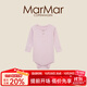 MARMAR2025春夏新品嬰兒開扣長袖包屁衣男女寶寶連體哈衣爬爬服 0446-淡紫灰 均碼 74