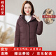 CANDYPRINCE 媽媽羽絨服 老年人羽絨服女 中老年媽媽裝60-70歲洋氣冬季外套 53款/咖色 3XL / 建議-(體重121-135斤)