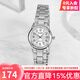卡西歐手表女小巧簡(jiǎn)約鋼帶防水休閑指針女表石英考試可用手表LTP-V002 LTP-V002D-7B